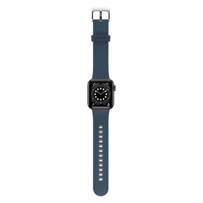 Accesorio Otterbox Pulsera Silicon All Day Band Apple Watch 38 / 40 / 41 Mm Color Azul Oscuro / Gris DIGITALSHOP