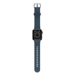 Accesorio Otterbox Pulsera Silicon All Day Band Apple Watch 38 / 40 / 41 Mm Color Azul Oscuro / Gris