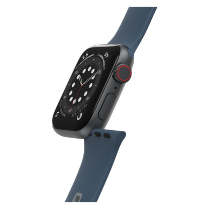 Accesorio otterbox pulsera silicon all day band apple watch 38 / 40 / 41 mm color azul oscuro / gris