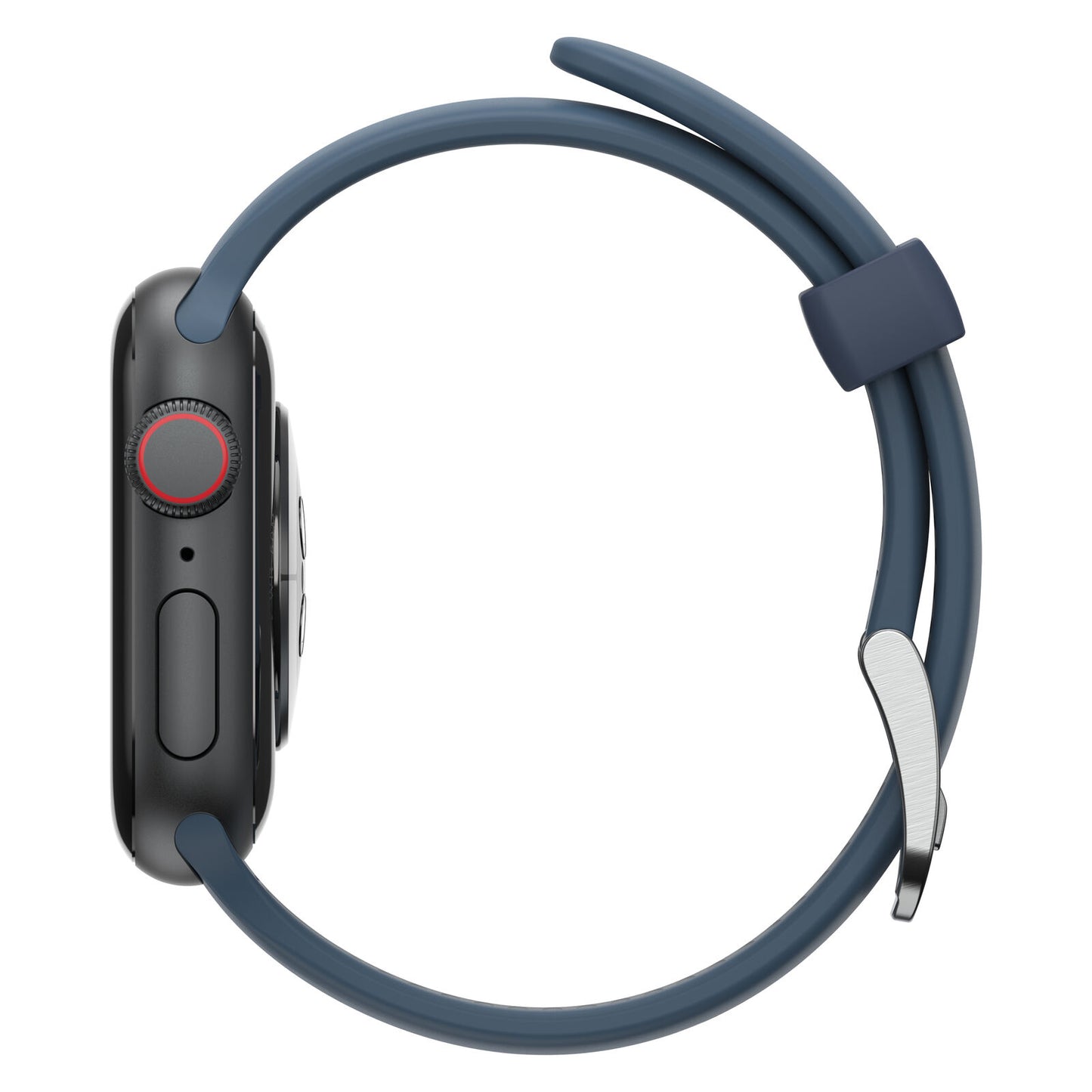 Accesorio otterbox pulsera silicon all day band apple watch 38 / 40 / 41 mm color azul oscuro / gris