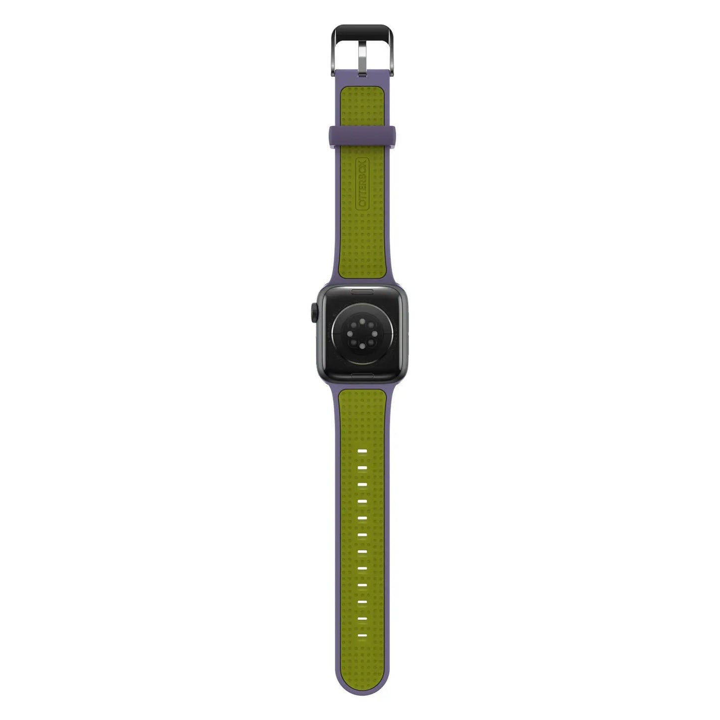 Accesorio otterbox pulsera silicon all day band apple watch 38 / 40 / 41 mm color lila / verde limon DIGITALSHOP