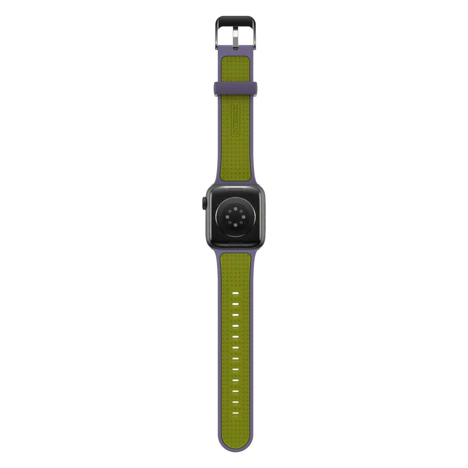 Accesorio otterbox pulsera silicon all day band apple watch 38 / 40 / 41 mm color lila / verde limon DIGITALSHOP