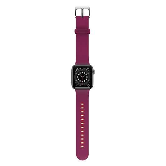 Accesorio Otterbox Pulsera Silicon All Day Band Apple Watch 38 / 40 / 41 Mm Color Fucsia / Rojo