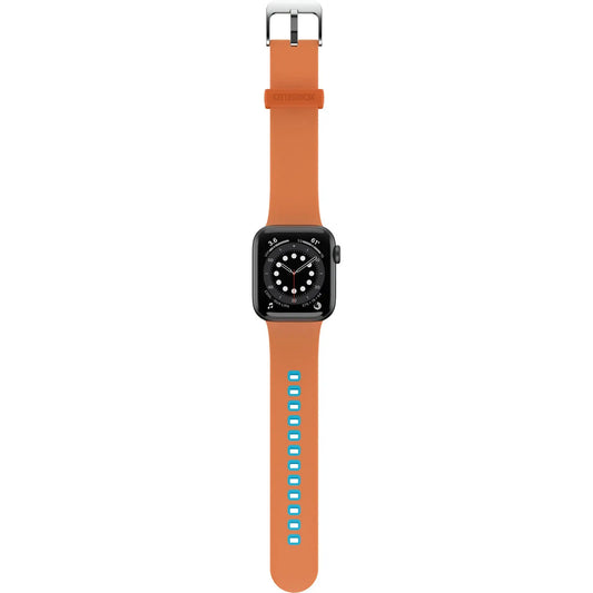 Accesorio Otterbox Pulsera Silicon All Day Band Apple Watch 38 / 40 / 41 Mm Color Naranja / Turquesa DIGITALSHOP