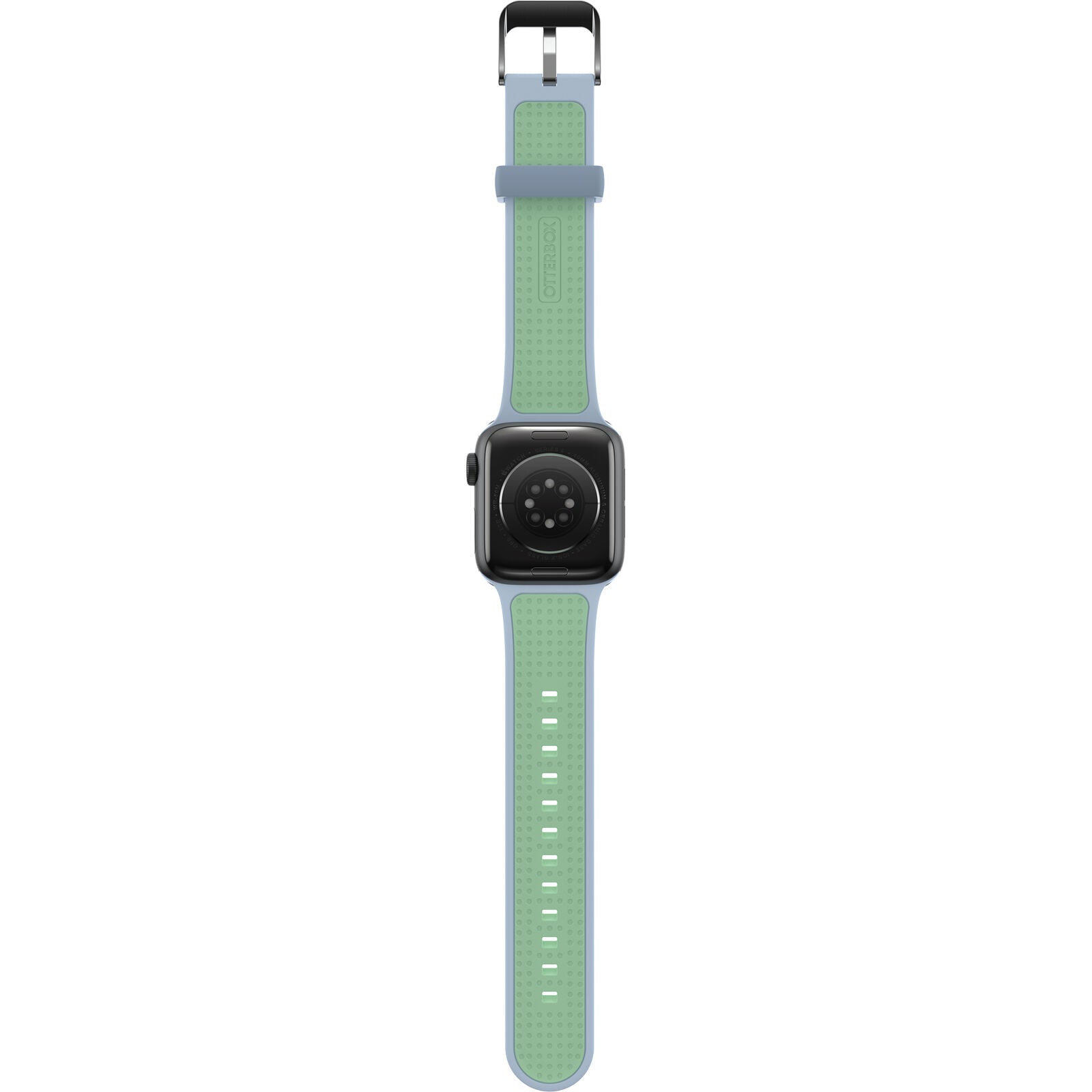 Accesorio Otterbox Pulsera Silicon All Day Band Apple Watch 42 / 44 / 45 Mm Color Celeste / Verde Claro