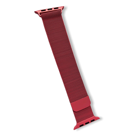 Accesorio el rey pulsera magnetica de metal para apple watch 38 / 40 mm color fucsia