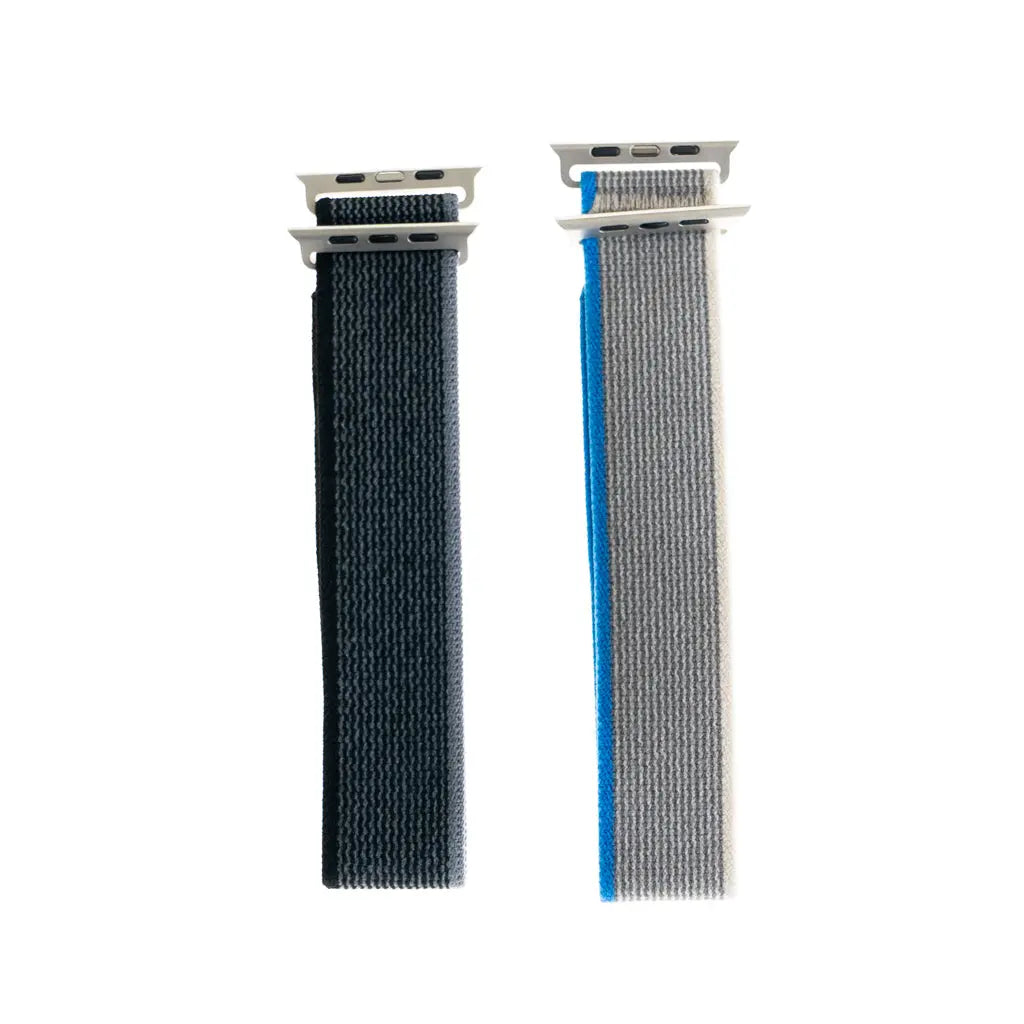 Accesorio el rey pulsera trail loop pack 2 unidades 38 / 40 / 41 mm gris / azul y negro / naranja DIGITALSHOP