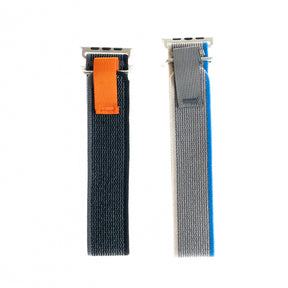 Accesorio el rey pulsera trail loop pack 2 unidades 38 / 40 / 41 mm gris / azul y negro / naranja