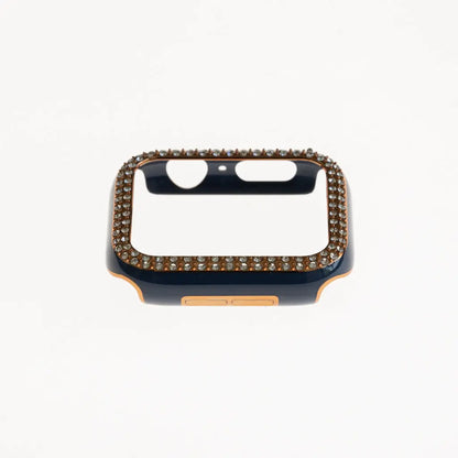 Accesorio Generico Pulsera Con Bumper De Diamantes Apple Watch 42 Mm Color Azul Marino DIGITALSHOP