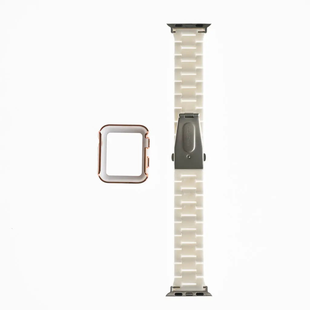 Accesorio generico pulsera con bumper de diamantes apple watch 40 mm color blanco DIGITALSHOP