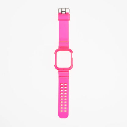 Accesorio generico pulsera con bumper rugged apple watch 44 mm color fucsia DIGITALSHOP