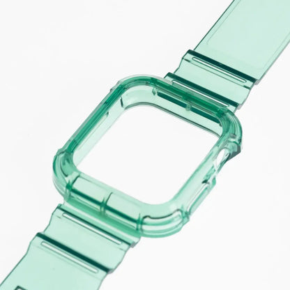 Accesorio Generico Pulsera Con Bumper Rugged Apple Watch 42 Mm Color Verde DIGITALSHOP