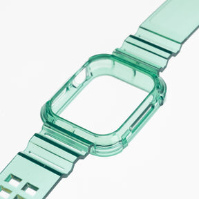 Accesorio Generico Pulsera Con Bumper Rugged Apple Watch 42 Mm Color Verde