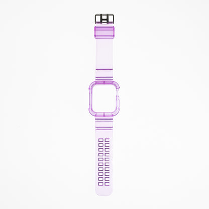 Accesorio generico pulsera con bumper rugged apple watch 42 mm color morado