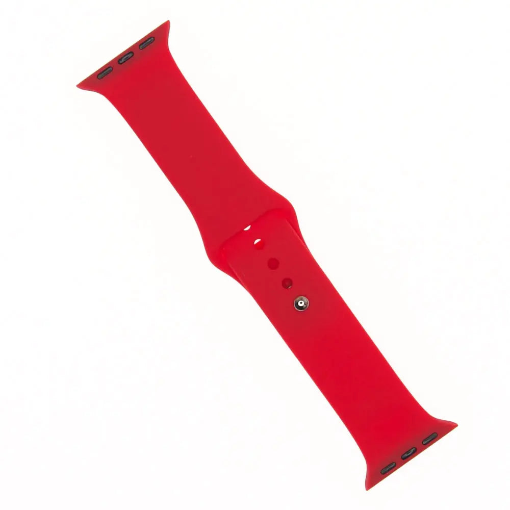 Accesorio El Rey Pulsera Silicon Apple Watch 38 / 40 Mm Color Rojo DIGITALSHOP