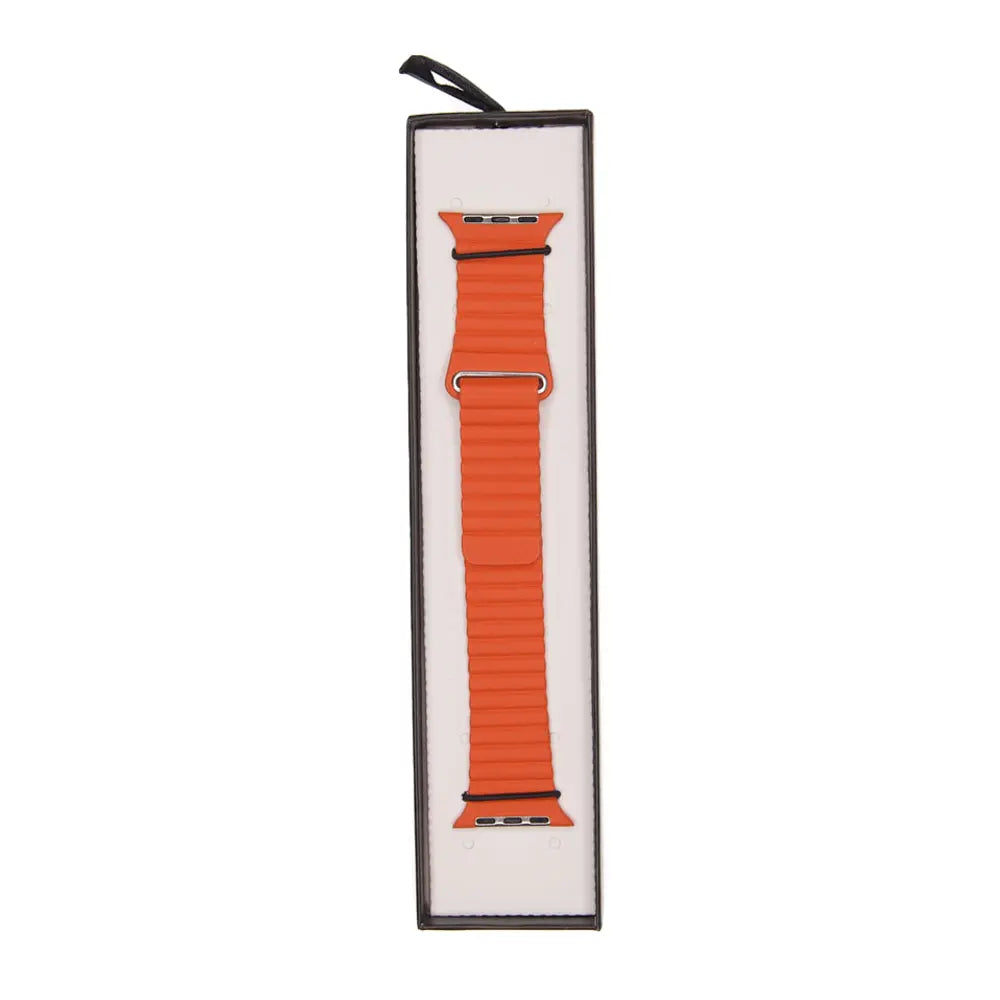 Accesorio El Rey Pulsera Loop De Eslaboneapple Watch 38 / 40 Mm Color Naranja DIGITALSHOP