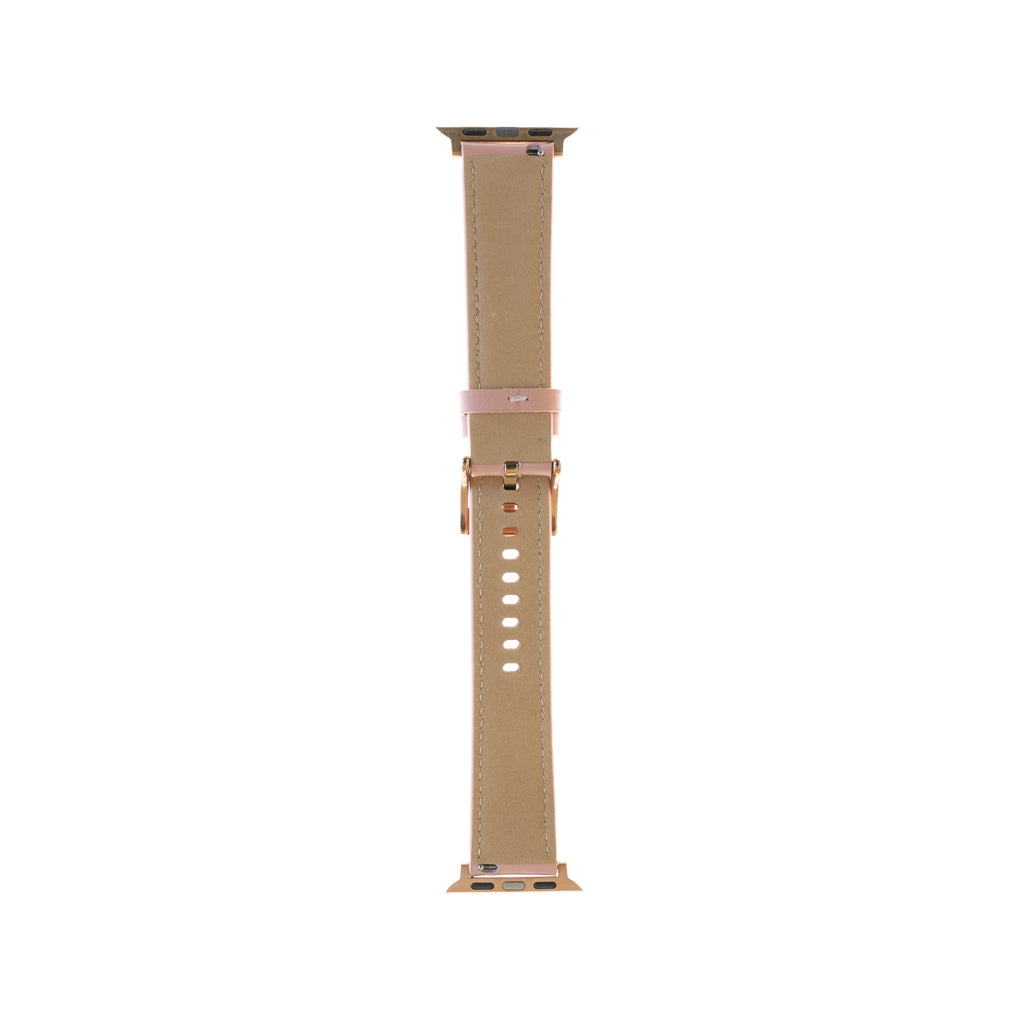 Pulseras generico tipo cuero rosado 42 mm