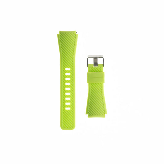 Accesorio Generico Pulsera Tipo Cincho Samsung Watch 20 Mm Color Verde Neon DIGITALSHOP