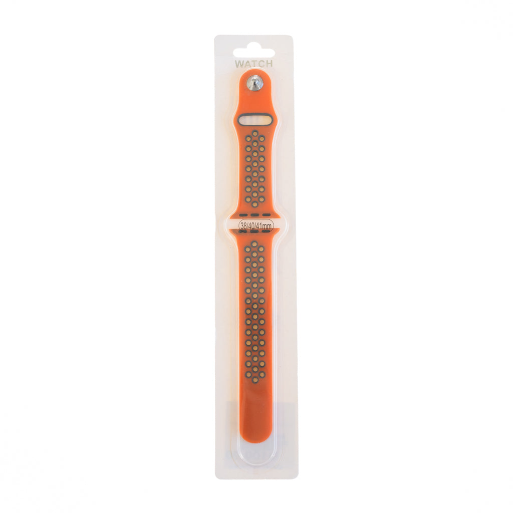 Accesorios El Rey Pulseras Tipo Nike Naranja / Gris 38 Mm / 40 Mm / 41 Mm