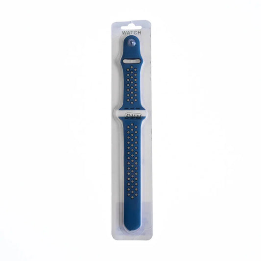 Accesorio el rey pulsera tipo nike apple watch 38 / 40 / 41 mm color azul raf / negro DIGITALSHOP