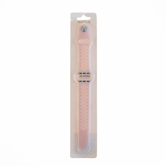 Accesorios el rey pulseras tipo nike rosado bebe / blanco 38 mm / 40 mm / 41 mm