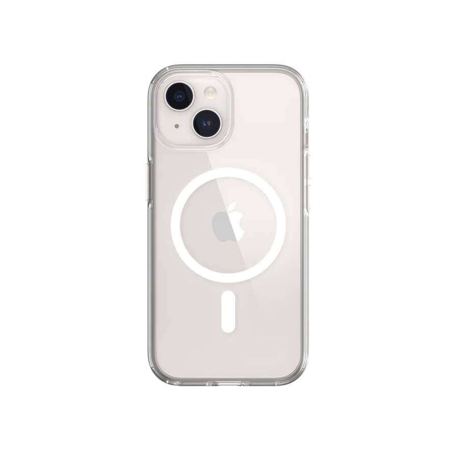 Estuche switcheasy iphone 15 plus pure magsafe color transparente