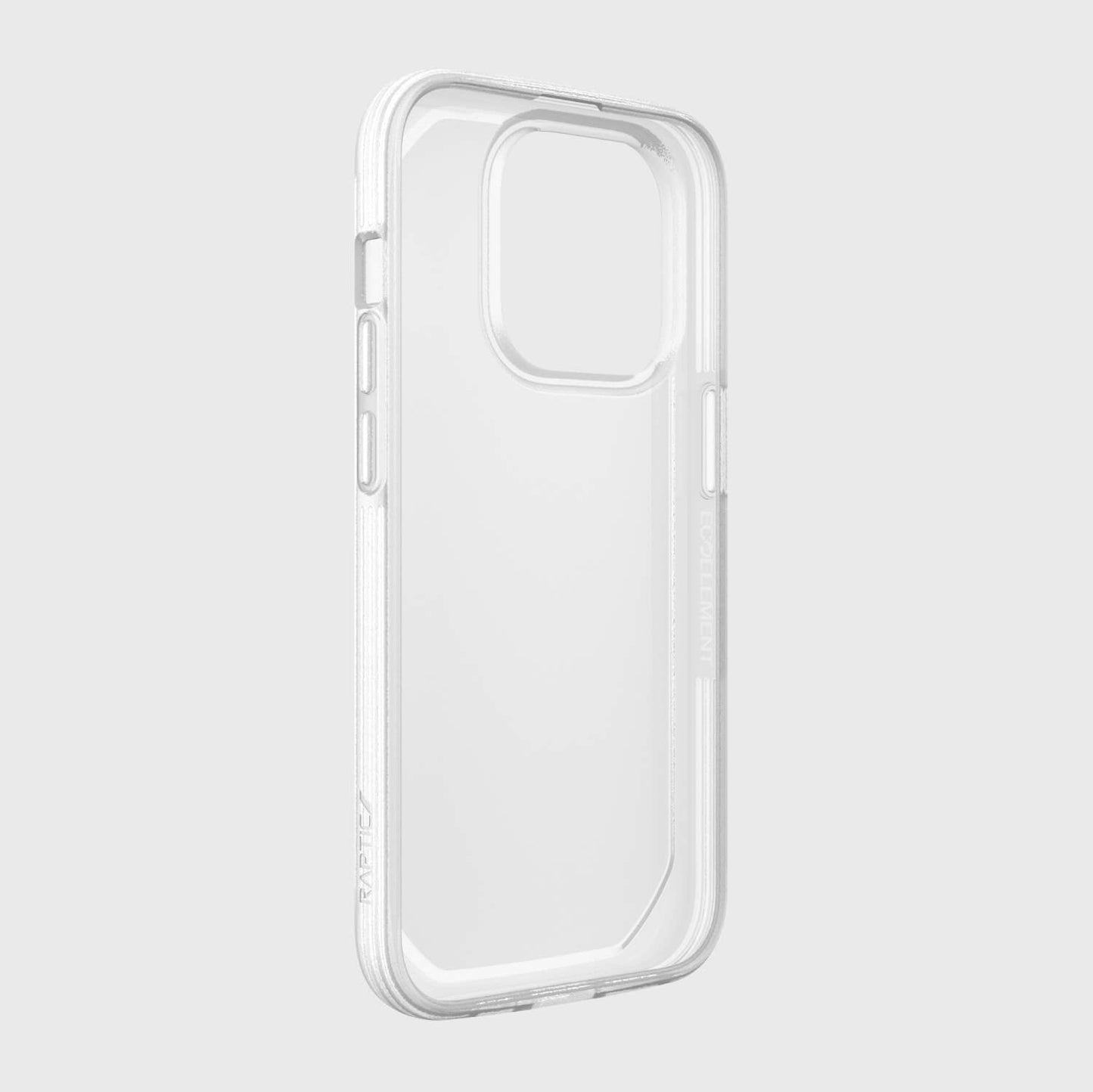 estuche transparente xdoria raptic slim apple iphone 14 pro color transparente