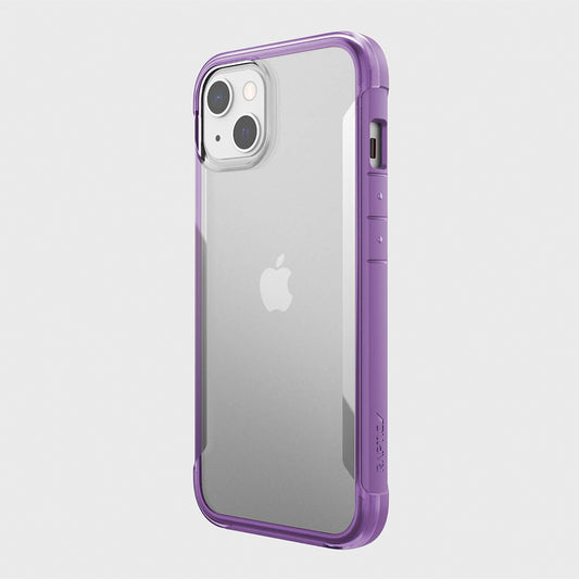 xdoria raptic terrain classic case for apple iphone 13 purple color