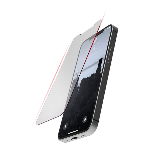 Protector pantalla xdoria vidrio templado raptic cobertura total anti blue iphone 14 pro transparente