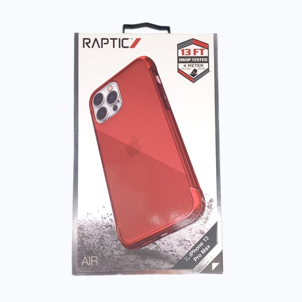 xdoria raptic air classic case for apple iphone 13 pro red color