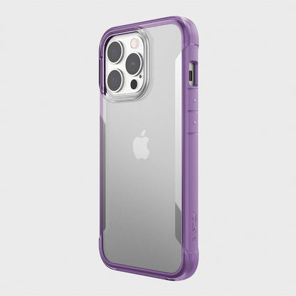 Estuche clasico xdoria raptic terrain for apple iphone 13 pro color morado
