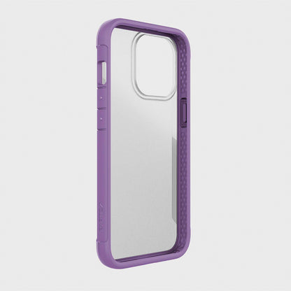 Estuche clasico xdoria raptic terrain for apple iphone 13 pro color morado