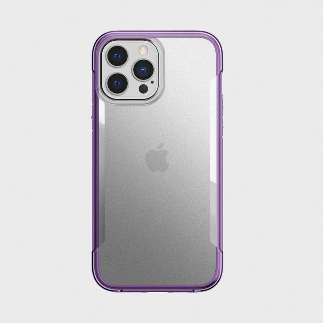 estuche clasico xdoria raptic terrain for apple iphone 13 pro max color morado