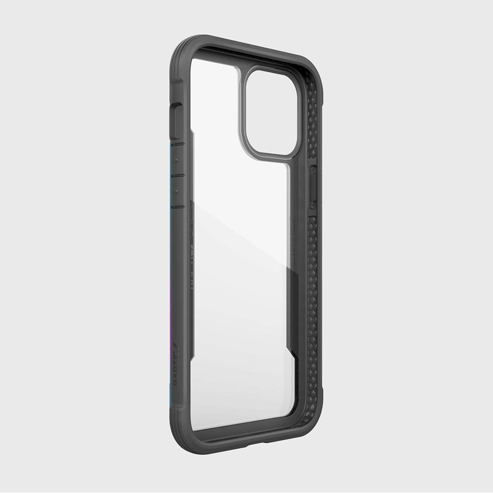 Estuche proteccion xdoria raptic shield for apple iphone 12 pro max color tornasol