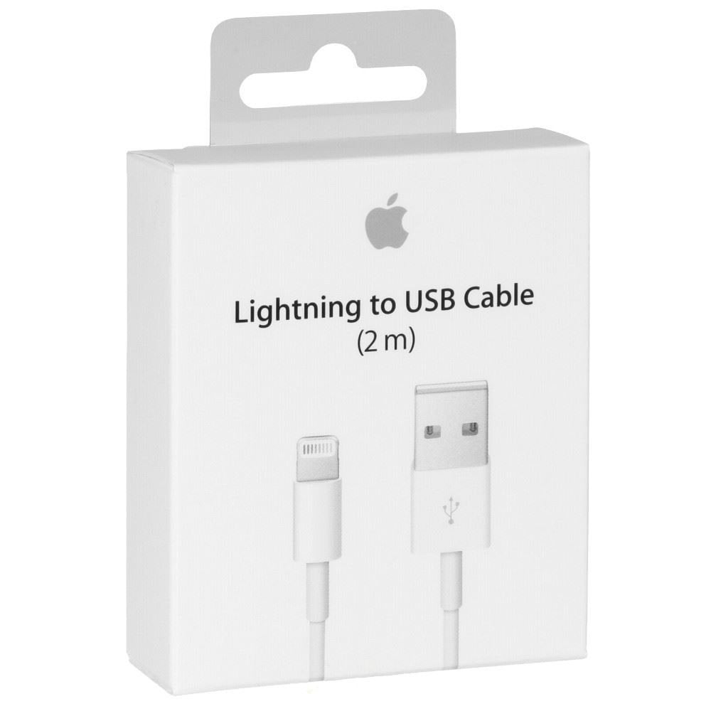 Original Apple Lightning Cable 2 Meters With Retail Packaging