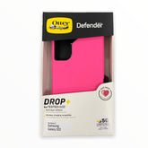 Estuches Proteccion Otterbox Defender Samsung S22 Color Rosado / Negro