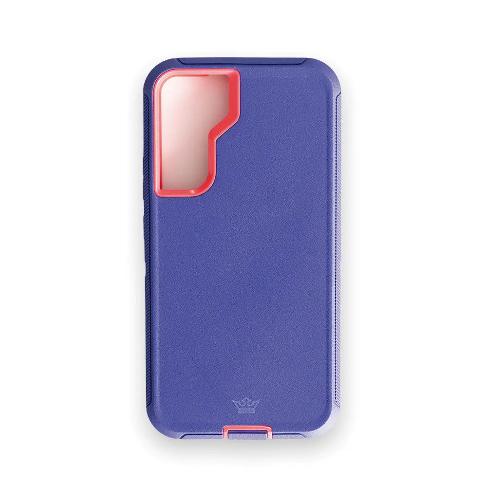 estuche proteccion el rey defender samsung s22 plus color morado / rosado DIGITALSHOP