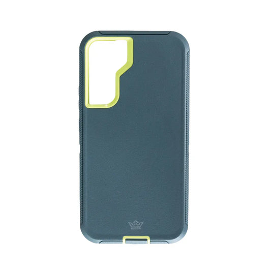 estuche proteccion el rey defender samsung s22 plus color verde DIGITALSHOP