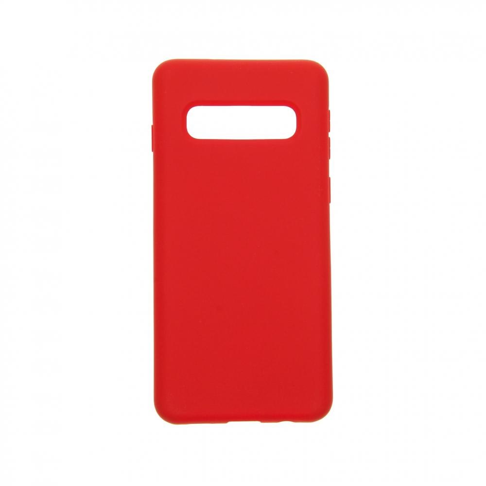 Estuches Silicon El Rey Silicon Samsung S8 Color Rojo