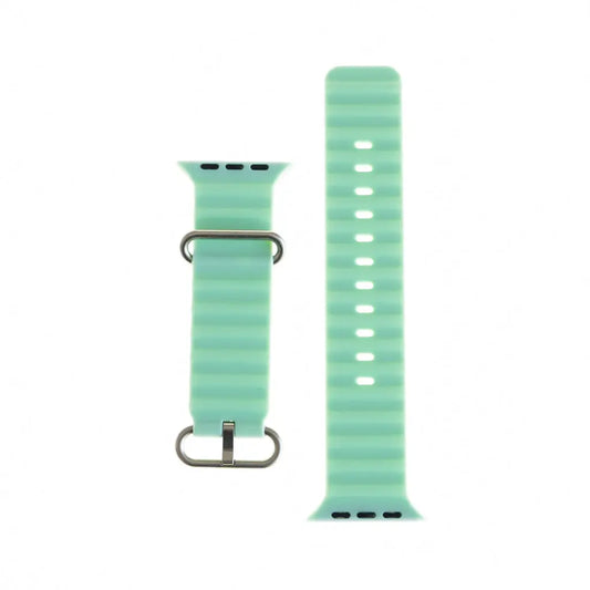 Accesorio el rey pulsera silicon ocean 42 / 44 / 49 mm verde menta DIGITALSHOP