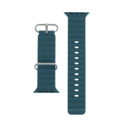Accesorio el rey pulsera silicon ocean 42 / 44 / 49 mm verde esmeralda