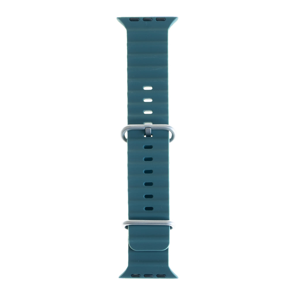 Accesorio el rey pulsera silicon ocean 42 / 44 / 49 mm verde esmeralda