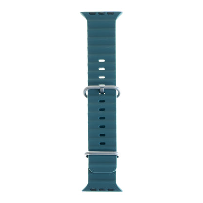 Accesorio el rey pulsera silicon ocean 42 / 44 / 49 mm verde esmeralda