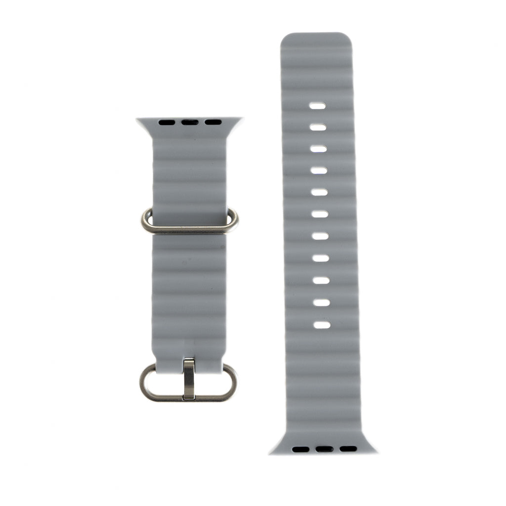 Accessory El Rey Silicon Ocean Bracelet 38/40/41 Mm Light Grey