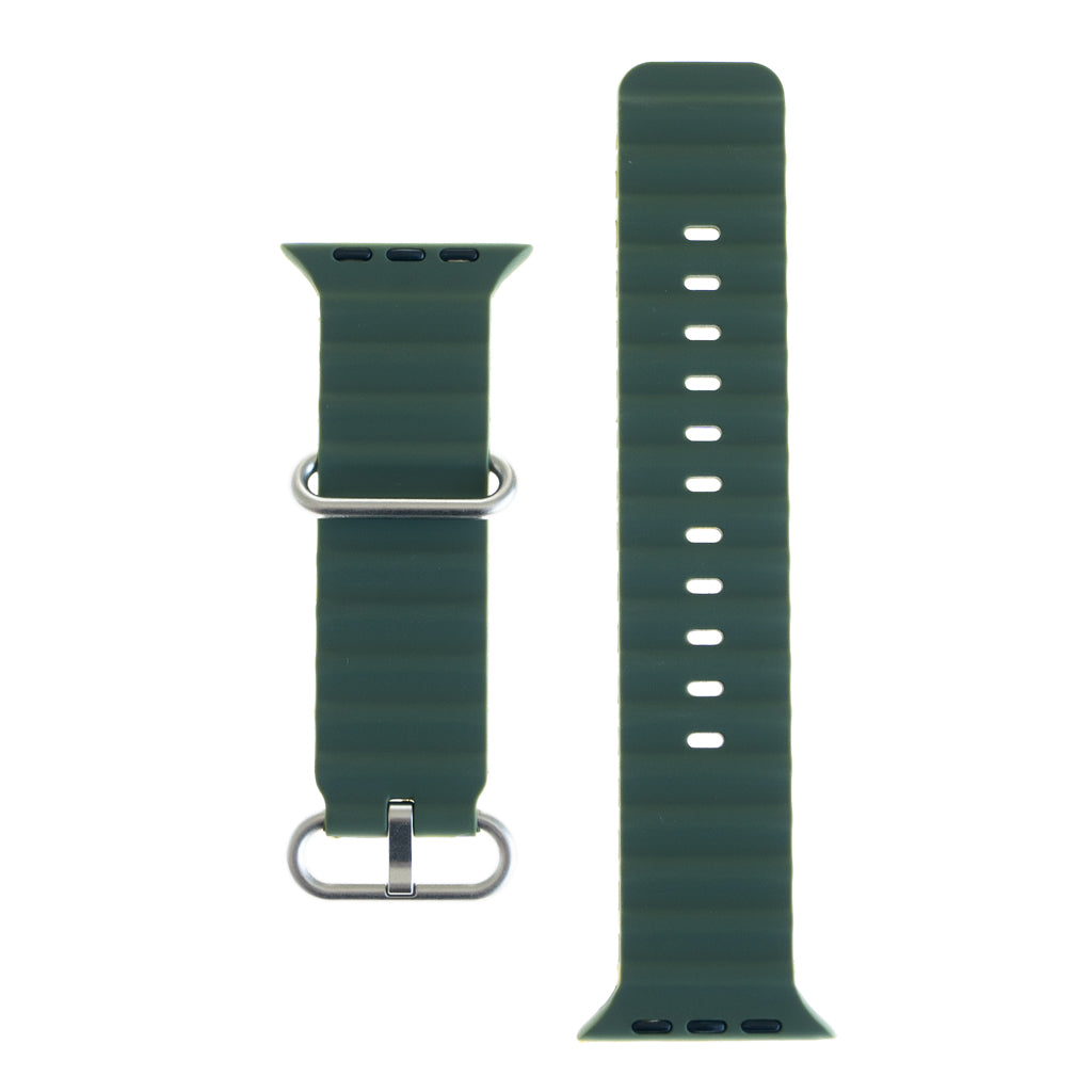 Accessory El Rey Silicon Ocean Bracelet 38/40/41 Mm Moss Green