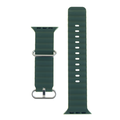 Accessory El Rey Silicon Ocean Bracelet 38/40/41 Mm Moss Green