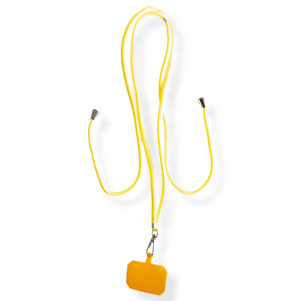 Accesorio el rey strap 160*60 mm con sujetador color amarillo