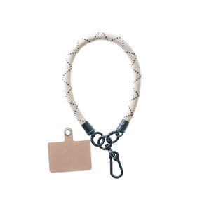 Accesorio El Rey Pulsera Tipo Strap Color Beige / Negro