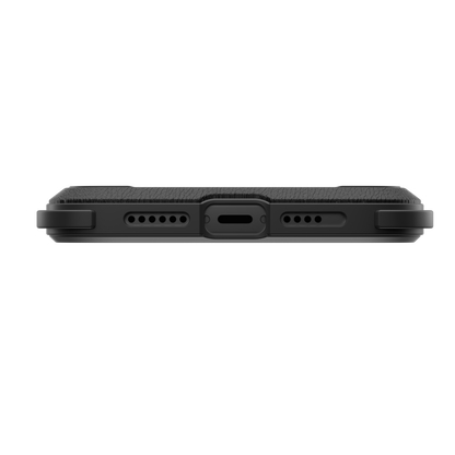 Estuche clasico switcheasy odyssey magsafe leather apple iphone 14 color negro