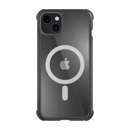 Estuche clasico switcheasy odyssey magsafe leather apple iphone 14 plus color negro